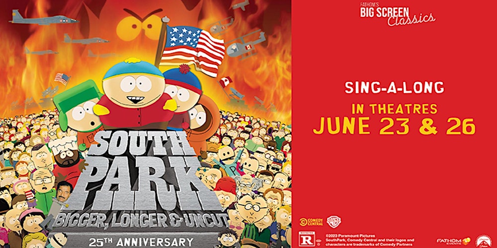‘South Park: Bigger, Longer & Uncut’ 25th Anniversary Sing-Along Out June 23 and June&nbsp;26