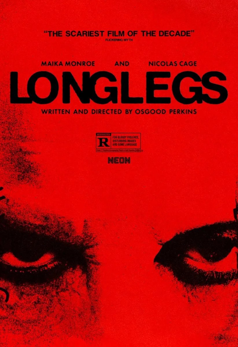 ‘Longlegs’ New Poster Focuses on Nicolas Cage’s Sinister&nbsp;Eyes