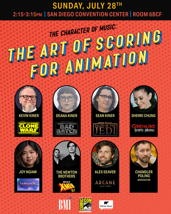 “The Character of Music: The Art of Scoring for Animation” Panel at SDCC 2024 Will Bring Composers from X’MEN ’97, Star Wars and&nbsp;More