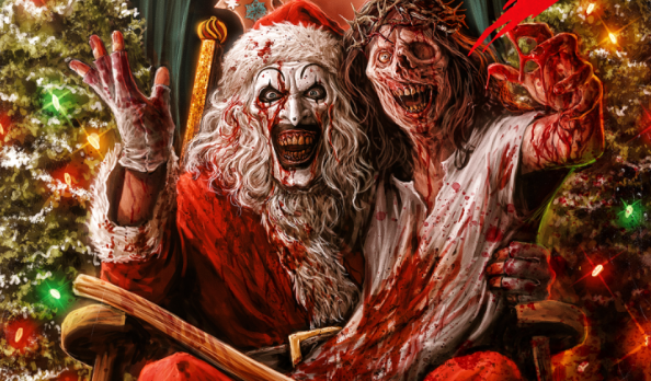 ‘Terrifier 3’ Teaser Trailer and Poster – Bloody Snow&nbsp;Angels?