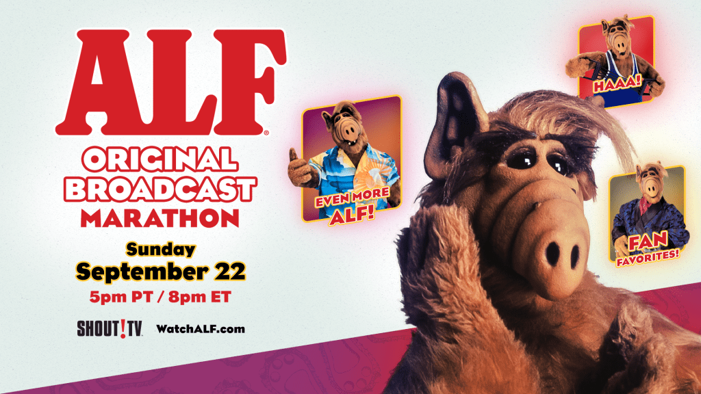Shout! TV Presents the ALF Original Broadcast Marathon | Streaming Sunday 9/22 in Celebration of the Series&nbsp;Anniversary