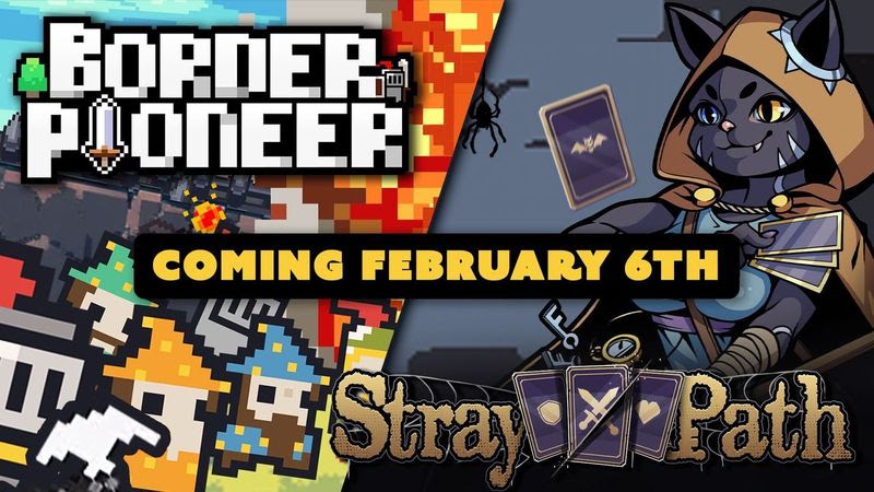 Two New Titles from Yogscast Games Coming February 6th – ‘Border Pioneer’ and ‘Stray&nbsp;Path’