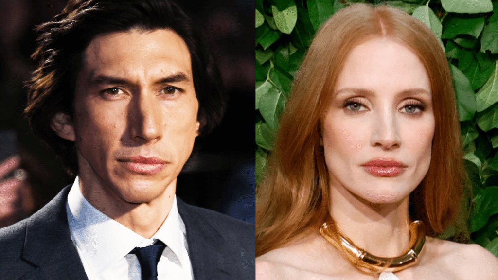 Jessica Chastain and Adam Driver Starring in Drama Series ‘The Dealer’ for Apple&nbsp;TV+