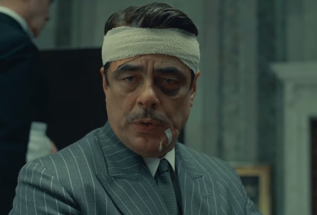 ‘The Phoenician Scheme’ Official Poster “If Something Gets in Your Way: Flatten&nbsp;It”