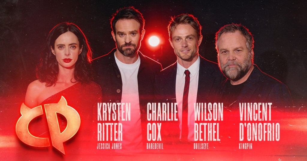 ‘Daredevil’ Stars Wilson Bethel, Charlie Cox, Vincent D’Onofrio and Krysten Ritter to Appear at&nbsp;Comicpalooza