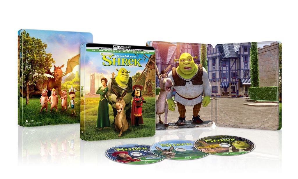 ‘Shrek’ 25th Anniversary Edition is coming to 4K Ultra HD and Limited Edition Steelbook This&nbsp;November